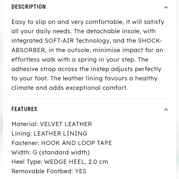 Mephisto Halyssa Women's Shoe Size 10 Shock absorber- Soft-Air technology - Picture 7 of 7